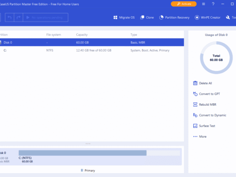 EaseUS Partition Master download free