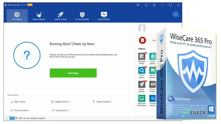Wise Care 365 Pro download free