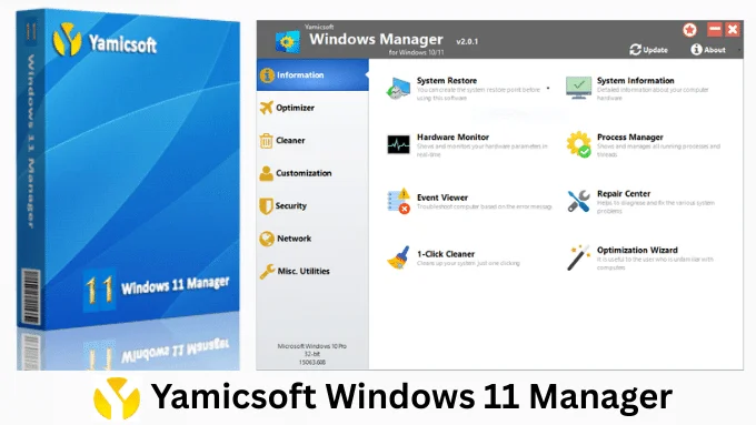 Yamicsoft Windows 11 Manager download free