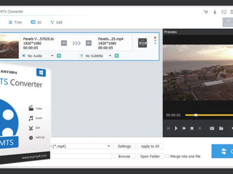 AnyMP4 MTS Converter Download