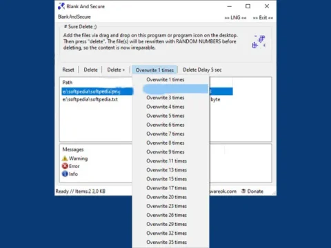 BlankAndSecure download free
