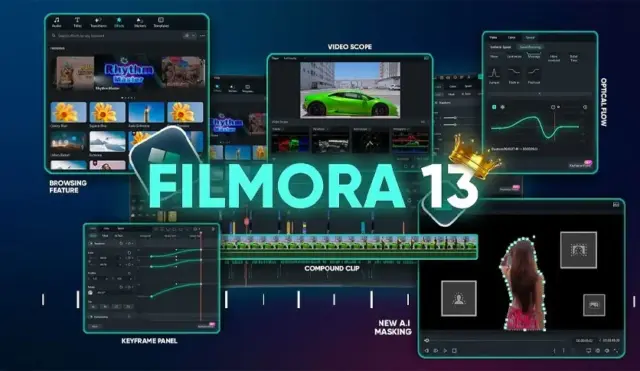 Wondershare Filmora 13 Free Download